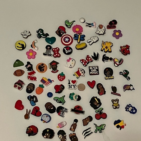 Croc charms $1 each. Comment below which ones you want and I will send them. - Picture 5 of 12